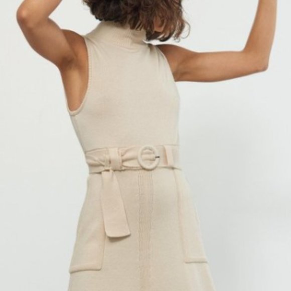 NEW! Mara Hoffman Elle Dress in Cream - Picture 3 of 14
